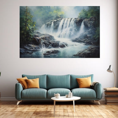 Waterfall Canvas Wall Art